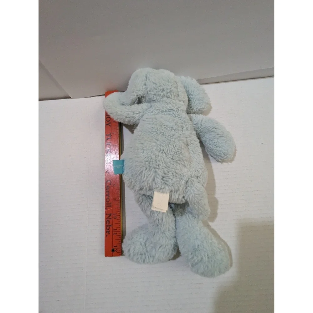 Manhattan‎ Toy Company Blue Elephant Plush Polka Dot Ears Stuffed Animal 336050